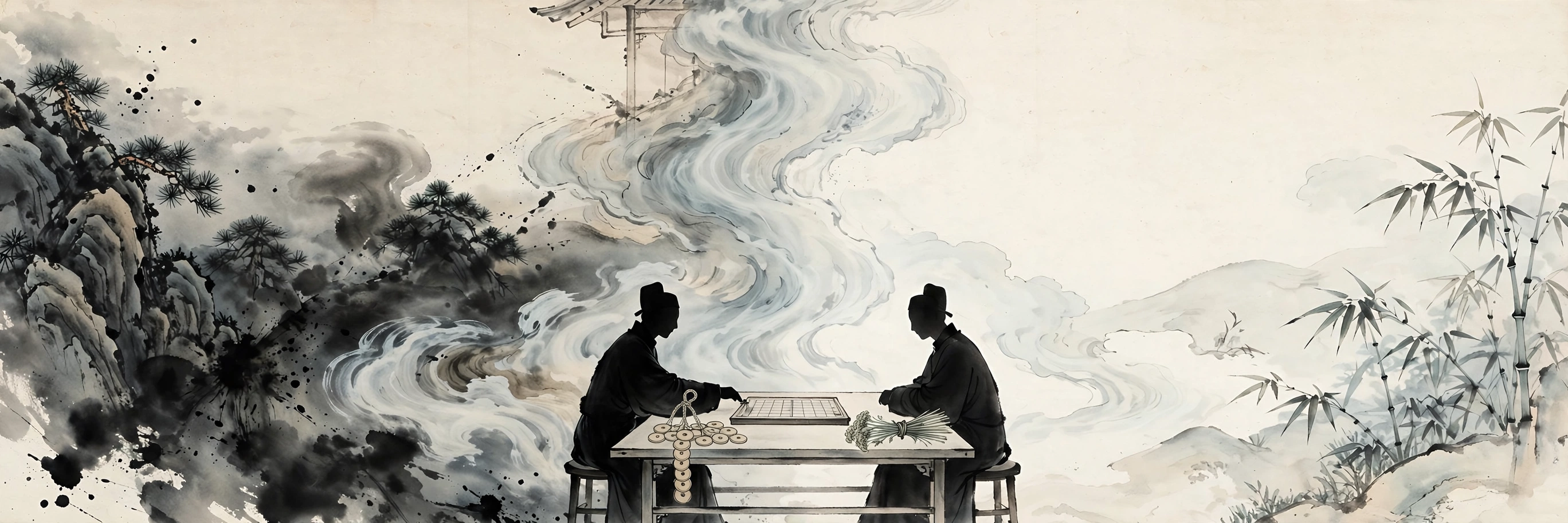 Chinese-style illustration inspired by the article
